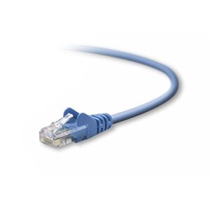 Belkin Cat5e - Cable de Red (2 Metros, RJ45M/M, UTP, Snagless), Color Azul