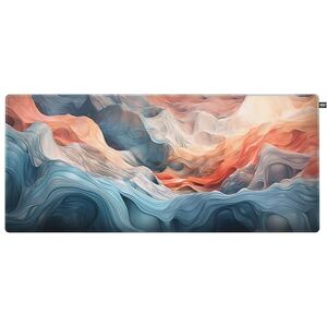 CHERRY XTRFY GP5, Alfombrilla de Ratón Gaming XL de Tela (920 x 400 x 3 mm), Suave Superficie Ideal para Velocidad y Precisión, Bordes Cosidos, Antideslizante, Lavable a Máquina, Azul Amnis CHERRY XTRFY GP5, Alfombrilla de Ratón Gaming XL de Tela (920 x 400 x 3 mm), Suave Superficie Ideal para Velocidad y Precisión, Bordes Cosidos, Antideslizante, Lavable a Máquina, Azul Amnis