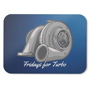 Tee BLAK TEE Fridays for Turbo Mouse Pad 18 x 22 cm in 3 Colours Blue