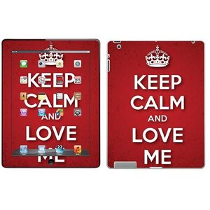 Royal Sticker Royal Adhesivo para Tablet Keep Calm Love Me iPad 3