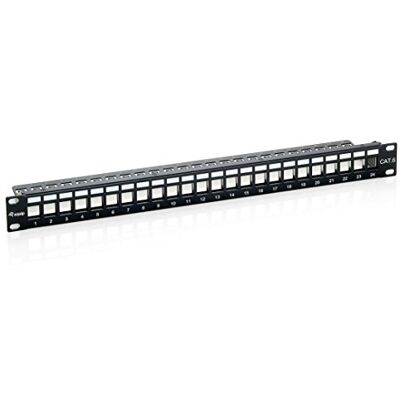 Equip Panel 24P (PATCHPANEL) 1U SIN Conectores Equip Panel 24P (PATCHPANEL) 1U SIN Conectores