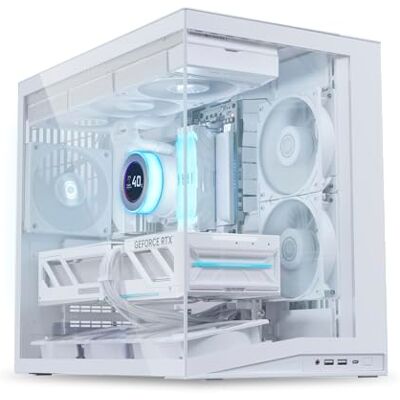 Lian-Li O11 Dynamic Mini V2 Flow Caja PC ATX Cristal Templado, Blanco Lian-Li O11 Dynamic Mini V2 Flow Caja PC ATX Cristal Templado, Blanco