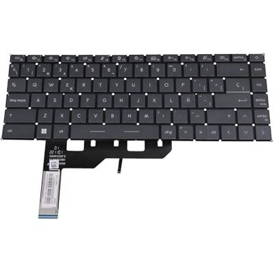 MSI S1N-2EES605-D10 Teclado Original SP (español) Gris MSI S1N-2EES605-D10 Teclado Original SP (español) Gris