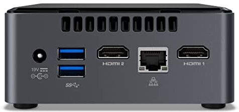 Intel Barb NUC BOXNUC7PJYHN1 Kit de informática, Negro