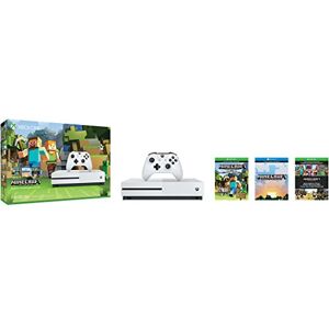 Microsoft Xbox One S + Minecraft 500GB Wifi Blanco Videoconsolas (Xbox One S, Blanco, 8000 MB, DDR3, AMD Jaguar, AMD Radeon)