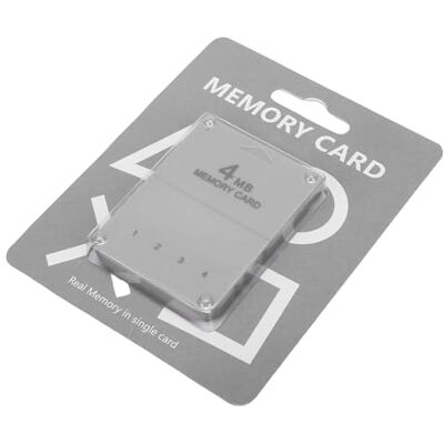 Jelquix Tarjeta de Memoria de 4MB para Consola de Juegos, Amplio Almacenamiento, Lectura Rápida, Escritura Eficiente, Ahorro de Juegos, Portátil, 1 Tarjeta de Memoria Jelquix Tarjeta de Memoria de 4MB para Consola de Juegos, Amplio Almacenamiento, Lectura Rápida, Escritura Eficiente, Ahorro de Juegos, Portátil, 1 Tarjeta de Memoria