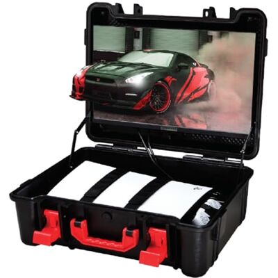 ARMORR GamersBox FHD IPS de 21,5 pulgadas, pantalla extraíble para la libertad de juegos, Plug & Play, PS5, PS4, Xbox Series S, Xbox One X, PC y dispositivos móviles, de 48 Hz a 75 Hz (consola no ARMORR GamersBox FHD IPS de 21,5 pulgadas, pantalla extraíble para la libertad de juegos, Plug & Play, PS5, PS4, Xbox Series S, Xbox One X, PC y dispositivos móviles, de 48 Hz a 75 Hz (consola no