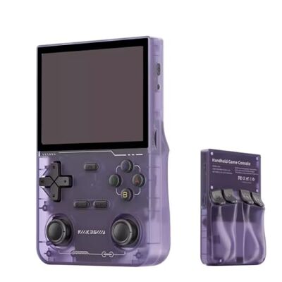 JOYARCH K36 Consola de Videojuegos de Mano Retro con Pantalla IPS de 3.5 Pulgadas, 640 x 480, 128 GB, Doble Joystick, Mini Reproductor de Video Retro portátil Integrado más de 19000 Juegos JOYARCH K36 Consola de Videojuegos de Mano Retro con Pantalla IPS de 3.5 Pulgadas, 640 x 480, 128 GB, Doble Joystick, Mini Reproductor de Video Retro portátil Integrado más de 19000 Juegos