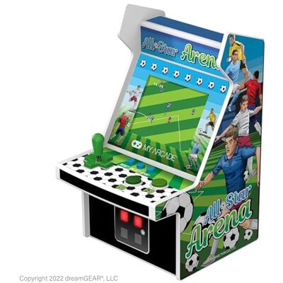 MY ARCADE Micro Jugador All-Star Arena Mini Cabina Retro, 307 Juegos en 1 MY ARCADE Micro Jugador All-Star Arena Mini Cabina Retro, 307 Juegos en 1