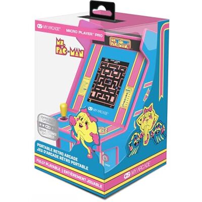 MY ARCADE Micro Jugador PRO 6,7' Ms. Pac-Man MY ARCADE Micro Jugador PRO 6,7' Ms. Pac-Man
