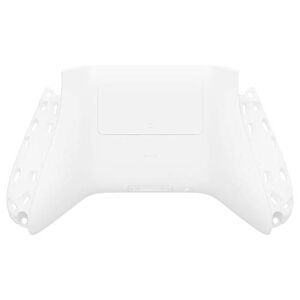 eXtremeRate Carcasa Trasera para Xbox Series S X Control Funda Tacto Suave Protector con Placa de Batería Cubierta Posterior para Xbox Series S X Mando-No Incluye Shell de Grip(Blanco)