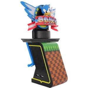 Cableguys Ikon Sonic The Hedgehog Soporte para Accesorios Gaming y Smartphone Soporte multifunción Iluminado, Compatible con Xbox, PlayStation y la mayoría de mandos Gaming Cableguys Ikon Sonic The Hedgehog Soporte para Accesorios Gaming y Smartphone Soporte multifunción Iluminado, Compatible con Xbox, PlayStation y la mayoría de mandos Gaming