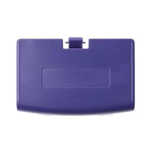 Genérico TAPA BATERIA PARA NINTENDO GAME BOY ADVANCE CUBIERTA TRASERA PILAS AZUL MORADO