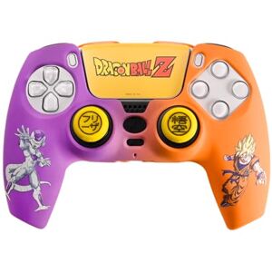 FRTEC Dragon Ball Custom Kit Licencia Oficial, Carcasa Rígida + Grips + Sticker Touchpad para DualSense, PS5 FRTEC Dragon Ball Custom Kit Licencia Oficial, Carcasa Rígida + Grips + Sticker Touchpad para DualSense, PS5