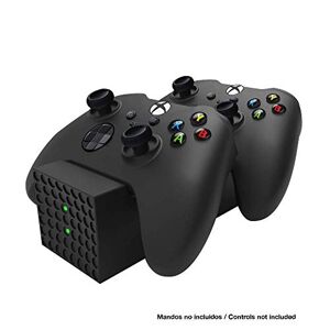 FRTEC - Base de Carga Dual para Mandos Inalámbricos de Xbox X S, Incluye 2 baterías Recargables