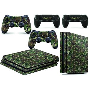 giZmoZ n gadgetZ Skin Adhesivo de Vinilo de Camo de GNG para la Consola PS4 Pro + Set de 2 Skins para los Controladores