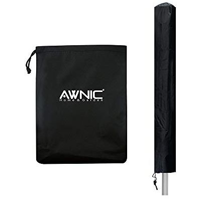 AWNIC Funda Protectora Tendedero Rotary Impermeable y Resistente a Los Rayos UV 420D Cubierta Rotativa de Líneas de Lavado con Cordón de Cremallera 170x16x16 cm AWNIC Funda Protectora Tendedero Rotary Impermeable y Resistente a Los Rayos UV 420D Cubierta Rotativa de Líneas de Lavado con Cordón de Cremallera 170x16x16 cm