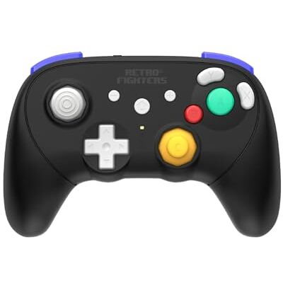 Retro Fighters BattlerGC Pro Series GameCube Controller Switch/PC/GameCube Black Retro Fighters BattlerGC Pro Series GameCube Controller Switch/PC/GameCube Black