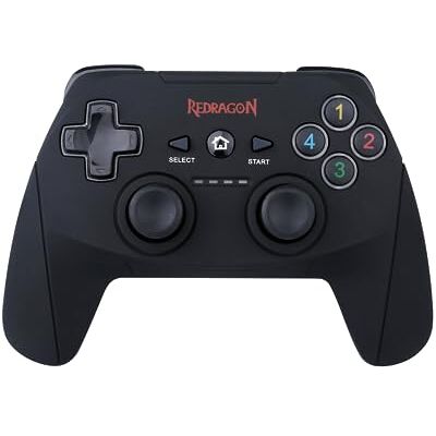 Redragon G808 Harrow Mando Inalámbrico para PC/PS3 con batería Interna, Gamepad Wireless Controlador Controller Joystick con Vibración Compatible con Xinput/Dinput Redragon G808 Harrow Mando Inalámbrico para PC/PS3 con batería Interna, Gamepad Wireless Controlador Controller Joystick con Vibración Compatible con Xinput/Dinput
