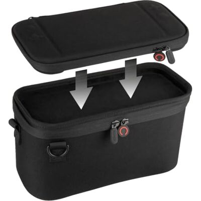 Konix Bolsa + funda de protección Smart Carry Bag para Nintendo Switch 2 Bolsillo de malla para accesorios 10 compartimentos para juegos Negro Konix Bolsa + funda de protección Smart Carry Bag para Nintendo Switch 2 Bolsillo de malla para accesorios 10 compartimentos para juegos Negro
