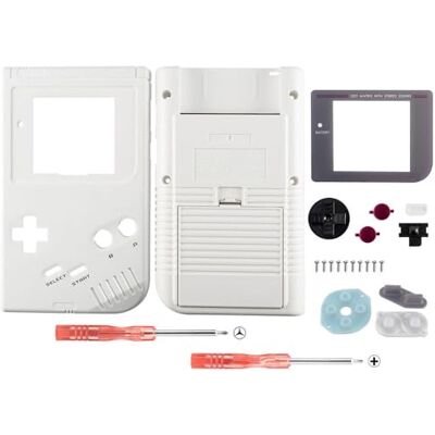 OSTENT Sostituzione Cover Case Cover Shell Completa per Nintendo GB Game Boy Console Colore Bianco OSTENT Sostituzione Cover Case Cover Shell Completa per Nintendo GB Game Boy Console Colore Bianco