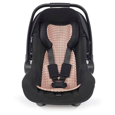 Walking Mum Colchoneta silla auto Praliné de (VICHY MOKA Walking Mum Colchoneta silla auto Praliné de (VICHY MOKA