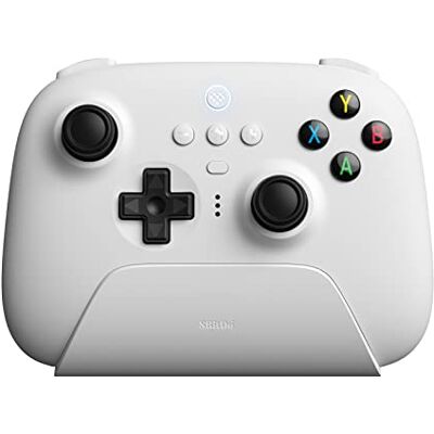 8Bitdo Ultimate 2.4g Wireless Controller With Charging Dock, 2.4g Controller for PC, Android, Steam Deck & iPhone, iPad, macOS and Apple TV (White) 8Bitdo Ultimate 2.4g Wireless Controller With Charging Dock, 2.4g Controller for PC, Android, Steam Deck & iPhone, iPad, macOS and Apple TV (White)