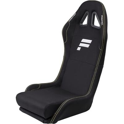 Fanatec Sim Racing CSL Cockpit Seat – Ligero y Duradero, Diseñado para el CSL Cockpit, Tejido Acolchado Transpirable – Negro Fanatec Sim Racing CSL Cockpit Seat – Ligero y Duradero, Diseñado para el CSL Cockpit, Tejido Acolchado Transpirable – Negro