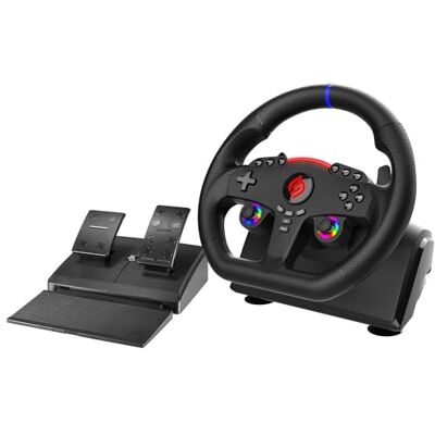 Subsonic Volante Superdrive 270 GT-5 para PS5 y PC Negro Subsonic Volante Superdrive 270 GT-5 para PS5 y PC Negro