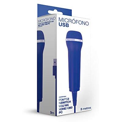 Blade Microfono USB Compatible PS4/PS3/Wii/XBOX/PC Blade Microfono USB Compatible PS4/PS3/Wii/XBOX/PC