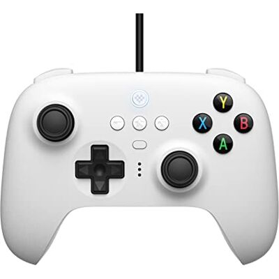8Bitdo Ultimate Wired Controller for Switch, Windows and Android White 8Bitdo Ultimate Wired Controller for Switch, Windows and Android White