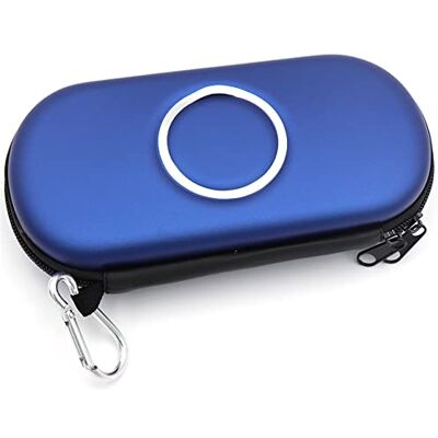 Desconocido Funda protectora rígida de transporte para Sony PSP 1000 2000 3000 bolsa de almacenamiento de EVA portátil organizador de viaje protector (azul) Desconocido Funda protectora rígida de transporte para Sony PSP 1000 2000 3000 bolsa de almacenamiento de EVA portátil organizador de viaje protector (azul)