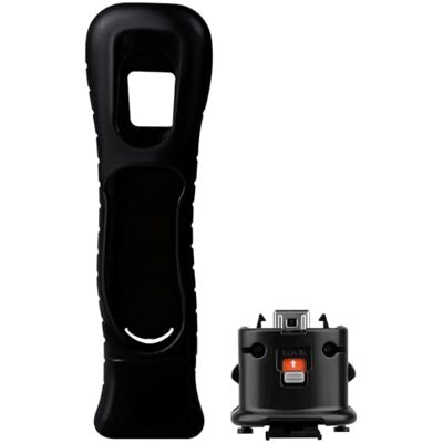 OSTENT Funda Silicona + Motion Plus pour Mando Distancia Nintendo Wii Negro Incluye la Función Motion Plus OSTENT Funda Silicona + Motion Plus pour Mando Distancia Nintendo Wii Negro Incluye la Función Motion Plus