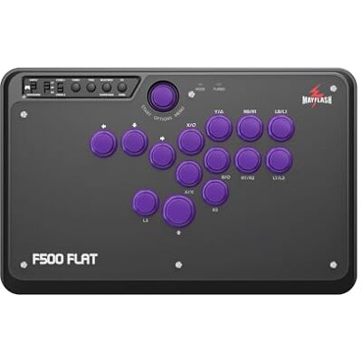 MAYFLASH F500 FLAT Fight Stick All Button Arcade Controller for PS4, PC, Xbox Series S/X, Xbox One, Switch, Steam Deck, macOS, Android, Raspberry Pi, NEOGEO mini and more MAYFLASH F500 FLAT Fight Stick All Button Arcade Controller for PS4, PC, Xbox Series S/X, Xbox One, Switch, Steam Deck, macOS, Android, Raspberry Pi, NEOGEO mini and more