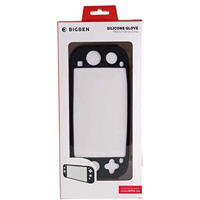Nacon BigBen Interactive Carcasa De Silicona, Color Negro (Nintendo Switch Lite) Nacon BigBen Interactive Carcasa De Silicona, Color Negro (Nintendo Switch Lite)
