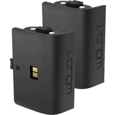 Venom Paquetes de baterías de repuesto para base de carga Xbox, negros (Xbox Series X y S/Xbox One) Venom Paquetes de baterías de repuesto para base de carga Xbox, negros (Xbox Series X y S/Xbox One)