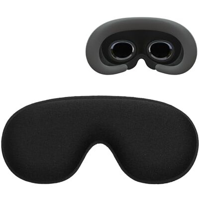 kwmobile Funda Protectora compatible con Apple Vision Pro Almohadilla Cubierta de Lente para Gafas VR Anti-Polvo y Antiarañazos negro kwmobile Funda Protectora compatible con Apple Vision Pro Almohadilla Cubierta de Lente para Gafas VR Anti-Polvo y Antiarañazos negro