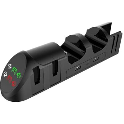 VBESTLIFE Estación de Carga Gamepad para Interruptor, estación de Carga Estación de Carga Gamepad Base con Conector USB2.0 para Joy-con VBESTLIFE Estación de Carga Gamepad para Interruptor, estación de Carga Estación de Carga Gamepad Base con Conector USB2.0 para Joy-con