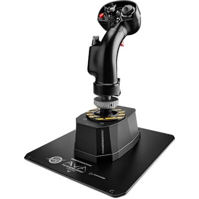 Thrustmaster AVA Base y F/A-18C Hornet Set Simulación PC Réplica Hornet con licencia USAF 1:1, 19 botones, gatillo 2 fases, mando 8 dir., adaptador offset Thrustmaster AVA Base y F/A-18C Hornet Set Simulación PC Réplica Hornet con licencia USAF 1:1, 19 botones, gatillo 2 fases, mando 8 dir., adaptador offset