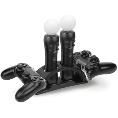 Hama Estación de Carga 4 Compartimentos para PS4/PS VR Hama Estación de Carga 4 Compartimentos para PS4/PS VR