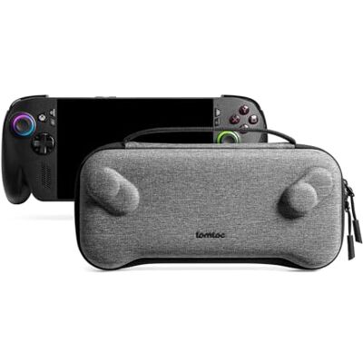 tomtoc Funda de Transporte Compatible con ASUS ROG Xbox Ally/Xbox Ally X 2025, Slim Carcasa Delgada, Case Protectora, Bolsa Dura Portátil de Viaje para Consola ROG Xbox, Funda Ligera de Viaje tomtoc Funda de Transporte Compatible con ASUS ROG Xbox Ally/Xbox Ally X 2025, Slim Carcasa Delgada, Case Protectora, Bolsa Dura Portátil de Viaje para Consola ROG Xbox, Funda Ligera de Viaje
