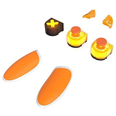 Thrustmaster ESWAP X LED Orange Crystal Pack – Accesorios de controlador de juego personalizables para una jugabilidad mejorada Thrustmaster ESWAP X LED Orange Crystal Pack – Accesorios de controlador de juego personalizables para una jugabilidad mejorada
