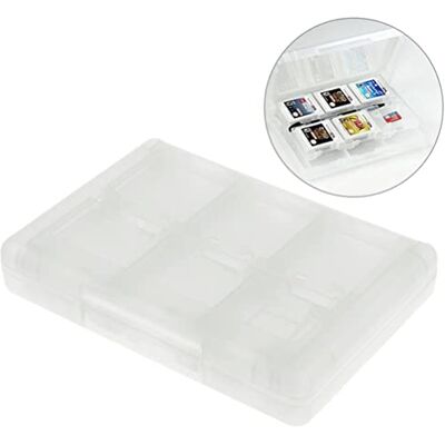 Desconocido Estuche para Tarjetas de Juegos 28 en 1 Compatible con 3DS / 3DS / DSi / DSi XL / DSi LL / DS / DS Lite Caja de Almacenamiento de Cartuchos (White) Desconocido Estuche para Tarjetas de Juegos 28 en 1 Compatible con 3DS / 3DS / DSi / DSi XL / DSi LL / DS / DS Lite Caja de Almacenamiento de Cartuchos (White)