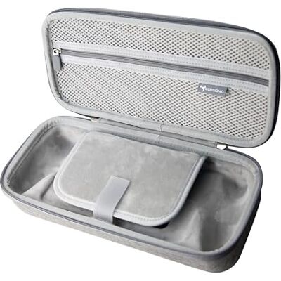 Subsonic Bolsa de protección con funda de transporte y protector de pantalla de cristal templado para Playstation Portal, funda protectora de EVA resistente a impactos para PS Portal portable Subsonic Bolsa de protección con funda de transporte y protector de pantalla de cristal templado para Playstation Portal, funda protectora de EVA resistente a impactos para PS Portal portable