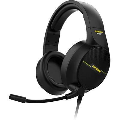AKUMA CASQUE GAMING FILAIRE SEINEN H02 NOIR AKUMA CASQUE GAMING FILAIRE SEINEN H02 NOIR
