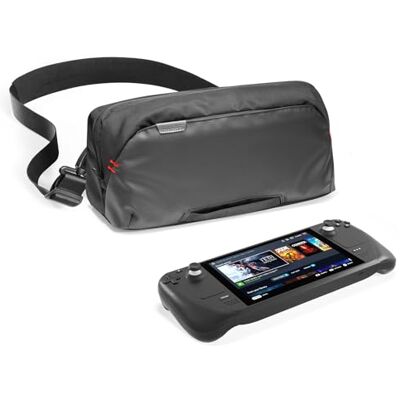 tomtoc Funda de Transporte para Consolas Steam Deck (OLED)/Nintendo Switch 2/ROG Xbox Ally (X)/PS Portal/MSI Claw 8/7 AI+ y Accesorios, Bolsa Protectora para Adaptador de AC, Ligera Bolsa de Viaje tomtoc Funda de Transporte para Consolas Steam Deck (OLED)/Nintendo Switch 2/ROG Xbox Ally (X)/PS Portal/MSI Claw 8/7 AI+ y Accesorios, Bolsa Protectora para Adaptador de AC, Ligera Bolsa de Viaje