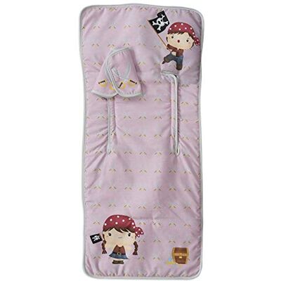 Babyline Colchoneta Bebé Silla + Cubrearneses Regalo, Hipersuave, Hipoalergénica, Tejido 3D Transpirable. (Pretty Pirate) Babyline Colchoneta Bebé Silla + Cubrearneses Regalo, Hipersuave, Hipoalergénica, Tejido 3D Transpirable. (Pretty Pirate)