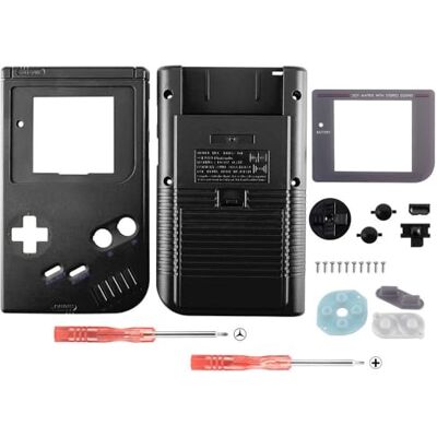 OSTENT Sostituzione Custodia Cover Case Cover Completa per Nintendo Game Boy Console Colore Nero OSTENT Sostituzione Custodia Cover Case Cover Completa per Nintendo Game Boy Console Colore Nero