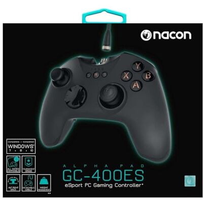 Nacon PCGC-400ES Mando Gaming E-Sports Con Cable Con Modo Pro Gamer Que Emula Teclado Y Ratón (PC) Nacon PCGC-400ES Mando Gaming E-Sports Con Cable Con Modo Pro Gamer Que Emula Teclado Y Ratón (PC)