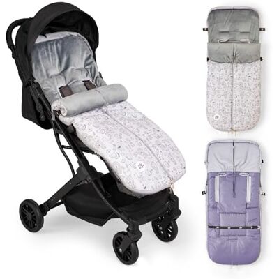 Interbaby Saco Silla Paseo Universal Saco Bebe Invierno Suave, Cálido, Afelpado Saco Carro Bebe Invierno Desmontable, Doble Apertura, Lavado Fácil, Materiales Antialérgicos Interbaby Saco Silla Paseo Universal Saco Bebe Invierno Suave, Cálido, Afelpado Saco Carro Bebe Invierno Desmontable, Doble Apertura, Lavado Fácil, Materiales Antialérgicos